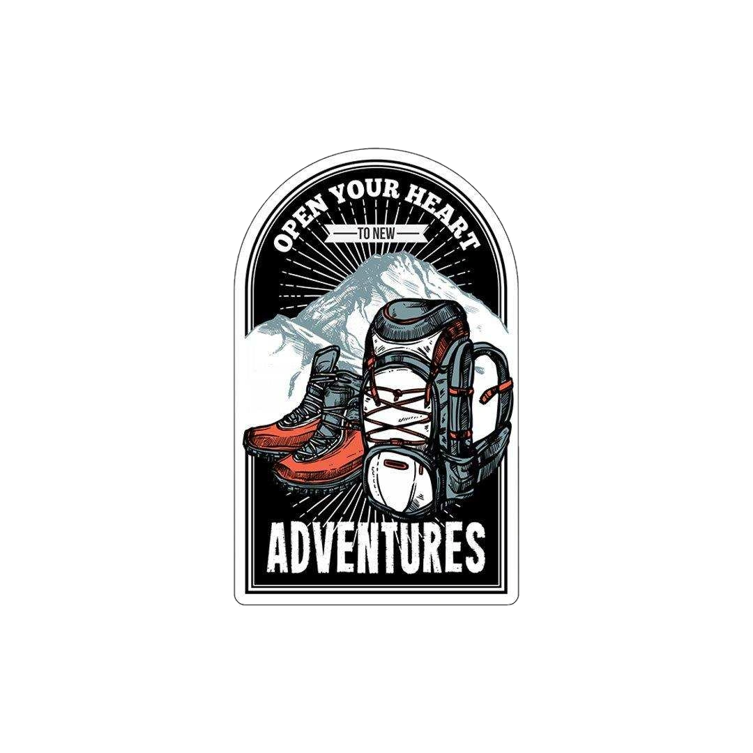 New Adventures Sticker
